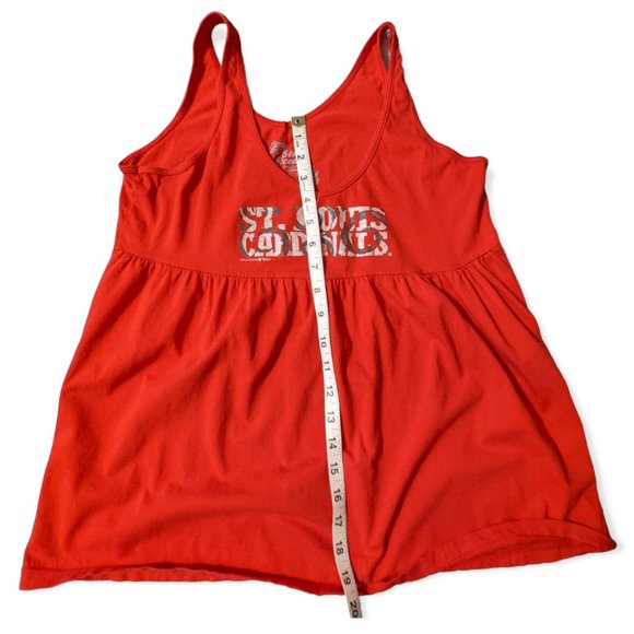 5th & Ocean St Louis Cardinals Red Tank Top Size Large - Picture 10 of 12